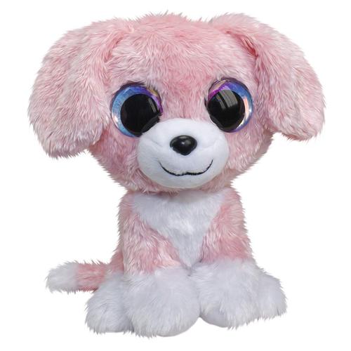 Lumo Stars Classic Dog Pinky Plush Toy