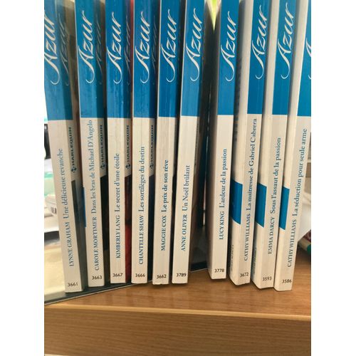 Lot De 10 Livres Collection Azur En Très Bon État ( Plusieurs Lots En Vente)