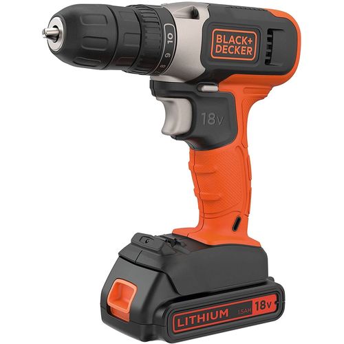 Perceuse-visseuse sur batterie BLACK+DECKER BCD001C1-QW 18 V