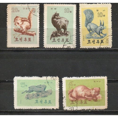 Timbres-Poste De Corée Du Nord