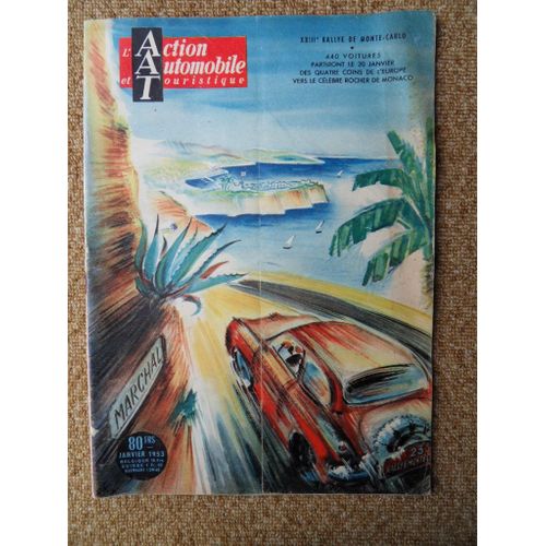 L'action Automobile Et Touristique De Janvier 1953