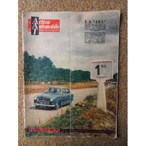 L'action Automobile Et Touristique De Mai 1955