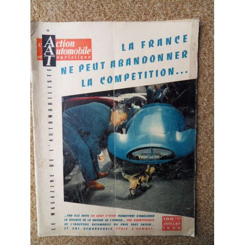 L'action Automobile Et Touristique De Juillet 1955