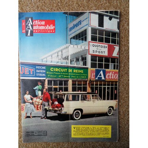 L'action Automobile Et Touristique De Juin 1956