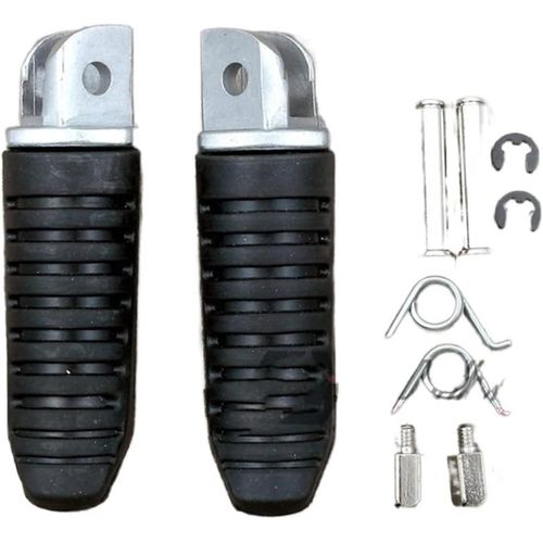 Front - Cale-Pieds Pour Suzuki Pour Gladius Sfv650 Gsr400 Gsr600 Sv400 Sv650 Sv1000 Gsr750 Pour Hayabusa Gsx1300r Gsf1250 Pour Bandit Avant Arrière Repose-Pieds Réglables (Couleur : Front)