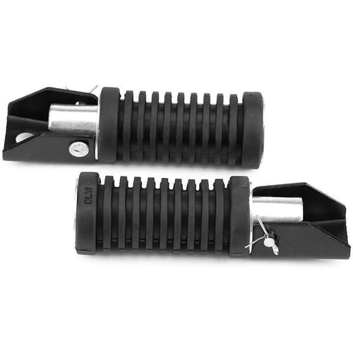Moto Repose-Pieds Pad - Plaque Moto Arrière Repose-Pieds, Repose-Pieds En Caoutchouc Pad Grip Cover Compatible Avec Suzuki Gn 125 125cc