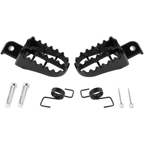 Popular - Repose-Pieds Cnc Repose-Pieds De Pédale | 2 Pièces Repose-Pieds De Moto Pédales Repose-Pieds Pour Pw50 Pw80 Tw200 Pw 50 80 Tw 200 Dite Vélo
