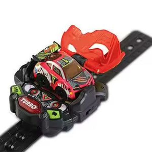 Vtech - Voiture Radio Commandée + Montre - 4 Modes De Jeu - Turbo Force - Rouge