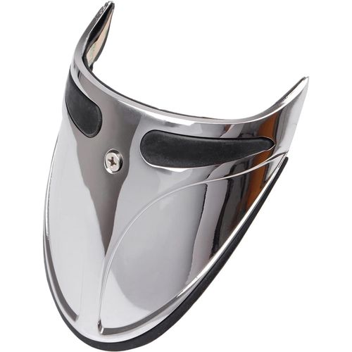 Chrome - Accessoire D'accent De Moto 9016 : Extension D'aile Sur Les Ailes Avant Étroites Pour Harley Sportster Fxst Xl Dyna & Fxr Chrome