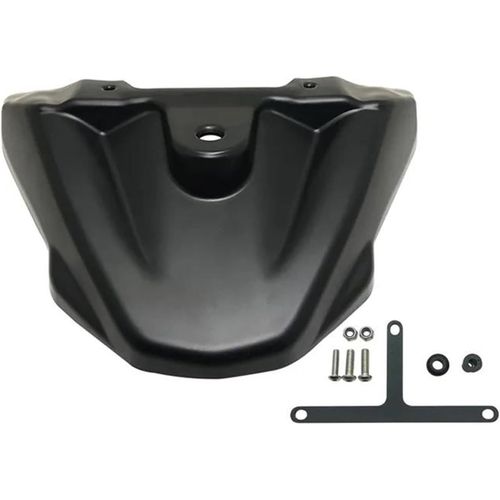 Le Noir - Extension De Couvercle De Carénage De Nez De Garde-Boue De Roue De Moto, Protection D'aile Pour H&onda Nt1100 Nt 1100 2022 Accessoires (Color : Le Noir)