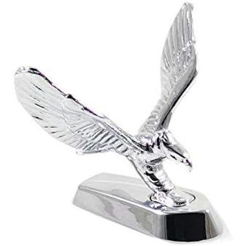 Chromé - Garde-Boue Universel Pour Moto - Motif Aigle - Chromé