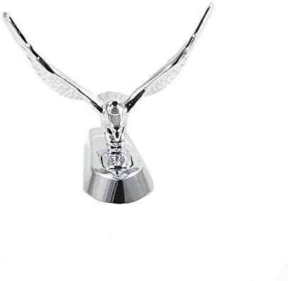Chrom - Garde-Boue Universel Pour Moto - Motif Aigle - Chro... - 4