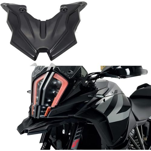 Noir - Moto Garde-Boue Avant Roue Bec Nez Cône Extension Pour Ktm 1290 Super Adventure R/S/T 2017-2021 Couvercle De L'aile Avant Du Phare Boue Garde Splash Accessoires