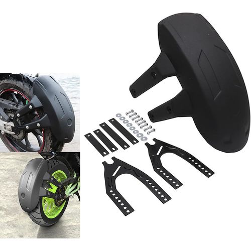Noir - Garde-Boue Arrière Universel Pour Moto - Pour Pneus De 90 À 150 Mm - Noir