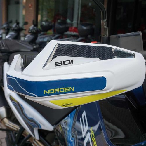 Garde-Mains - Autocollants 3d Résine Protections Protège Mains Moto Compatible Avec Husqvarna Norden 901 Expedition 2023