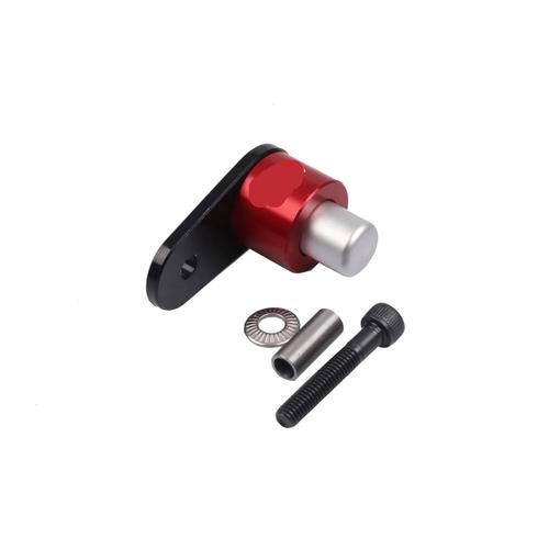 Rouge - Accessoires De Moto Levier De Frein Bouton De Stationnement Interrupteur De Verrouillage Semi-Automatique Compatible Avec Pcx 125 150 160 Pcx125 Xmax 300 Nmax 155(Red)