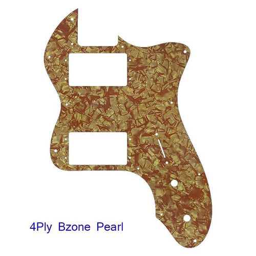 Plaque De Protection Anti-Rayures Pour Classic Series '72,Telec84tele Thinline Je514,Humbucker À Large Gamme 514-Ups - Type 4ply Bzone Pearl