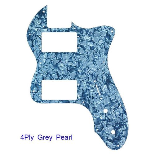 Plaque De Protection Anti-Rayures Pour Classic Series '72,Telec84tele Thinline Je514,Humbucker À Large Gamme 514-Ups - Type 4ply Grey Pearl