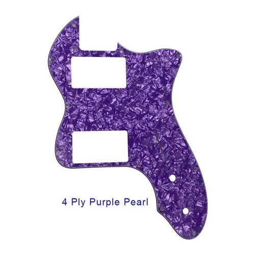 Plaque De Protection Anti-Rayures Pour Classic Series '72,Telec84tele Thinline Je514,Humbucker À Large Gamme 514-Ups - Type 4ply Purple Pearl