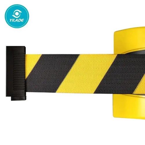 Ceinture Rétractable En Plastique Avec Aimant En Option,Barrière À De Sécurité,Montage Mural,Dernière Démarque,5m,10m - Type 5m Yellow Black