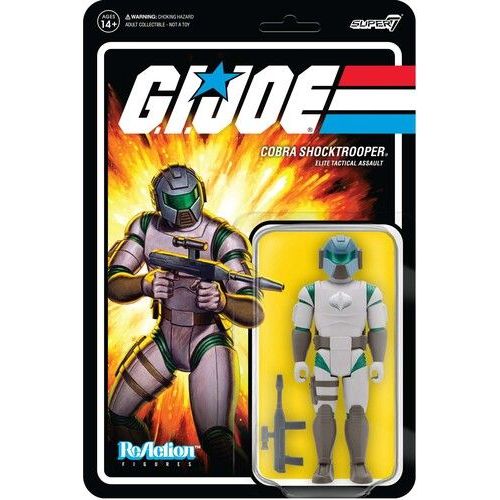 Super7 - G.I. Joe Reaction Figures Wave 2 - Shocktrooper Rifle A [] Action Fi