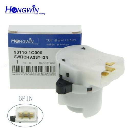 1pcs Interrupteur De Démarreur D'allumage Pour Hyundai Click Getz 2002  2011 931101c000, Numéro D'origine: 93110-1c000, Neuf Nipseyteko