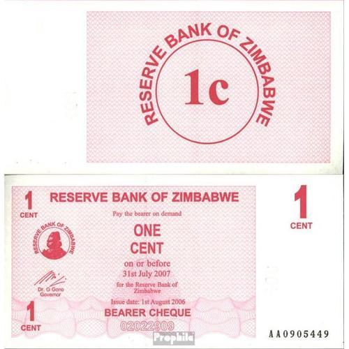 Zimbabwe Pick-No: 33 2006 1 Cent