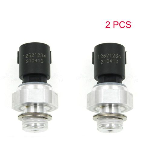 2pcs Capteur De Pression D'huile, 2 Pièces, Interrupteur Pour Cadillac Chevrolet Silverado Suburban Tahoe Trail Blazer Hummer Gmc 12596951 12621234 Nipseyteko