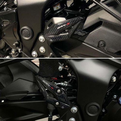 Repose-Pieds - Autocollants 3d Superpositions De Seuil Compatibles Avec Suzuki Gsx-S 750 2016-2021