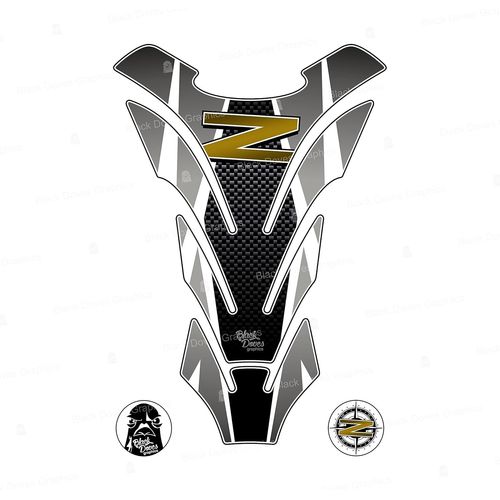 Protection De Réservoir Autocollante En Résine, Compatible Avec Moto Kawasaki Z750 Z1000 Z750 Z