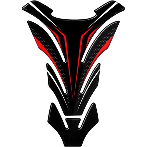 Rosso - Protège Réservoir Pour Kawasaki Versys 650cc Autocollant De Protection De Réservoir De Moto Autocollant D'os De Poisson (Color : Rosso)