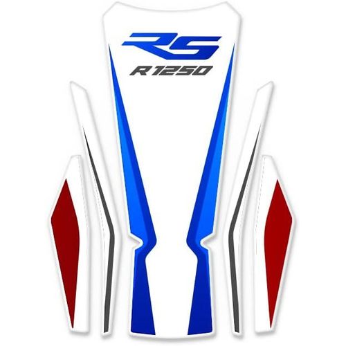 Blu E Rosso - Protège-Réservoir En Résine 3d Compatible Avec Bmw R 1250 Rs 2022-2023 Gp-872 (Bleu Et Rouge)