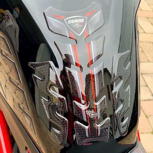 Protection De Réservoir Autocollante En Résine Compatible Avec Moto Ducati Streetfighter 1098 848 2009 ¿ 2012