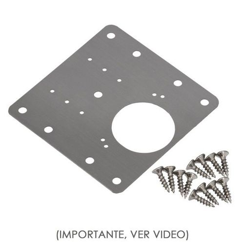 Placas Reparacion Bisagras Cazoleta 9x9 cm. 1 pieza