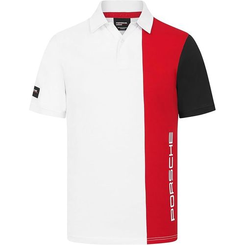 Polo Porsche Blanc Homme