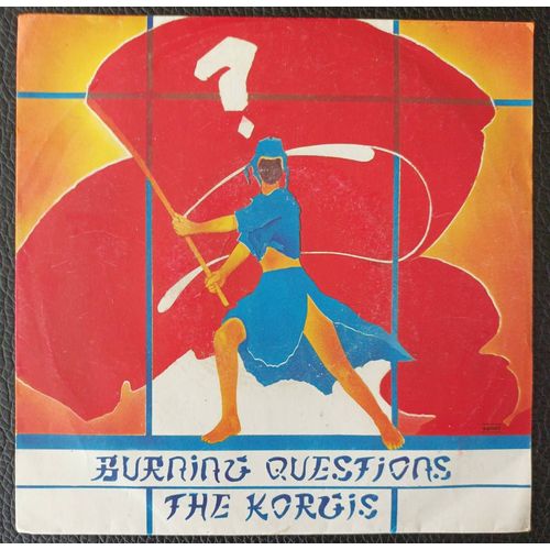 The Korgis - Burning Questions (4'34) + Waiting For Godot (3'35) - 1985 Sp/45rpm/7" - Boutique Axonalix