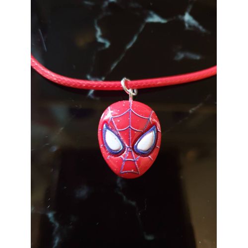 Collier "Spiderman" Cordon Rouge