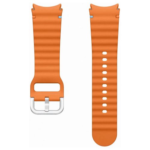 Samsung Brassard De Sport Original Watch7 Galaxy Watch 4 / 5 / 6 / 7 ¿ 20 Mm ¿ S/M ¿ Orange