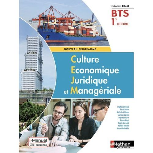 Culture Économique Juridique Et Managériale Bts 1re Année