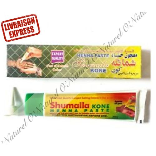 Tube De Henné Marron 100% Naturel 35g Brown Henna, Henna Marrón Naturel