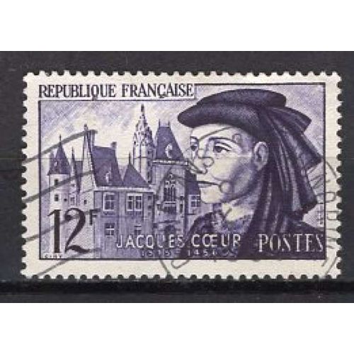 France 1955 Jacques Coeur Oblitere