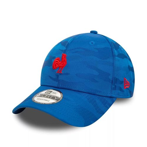 Casquette Fédération Française De Rugby New Era 9forty Tonal Camo Fédération Française De Rugby Taille Unique Bleu