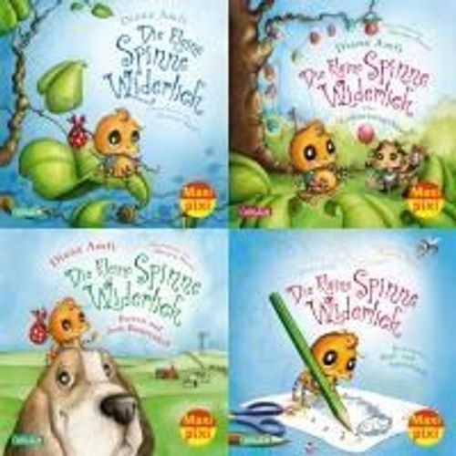 Maxi-Pixi-4er-Set 76: Die Kleine Spinne Widerlich (4x1 Exemplar)