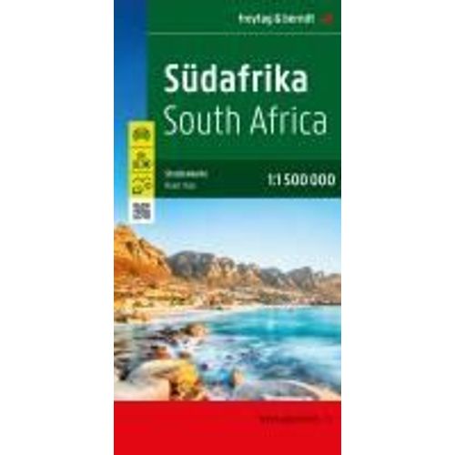 Südafrika, Straßenkarte, 1:1.500.000, Freytag & Berndt