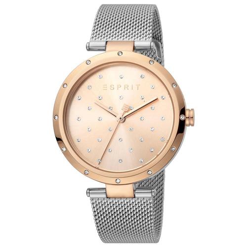 Esprit Es1l214m0095 Grey Mesh Strap Ladies Watch