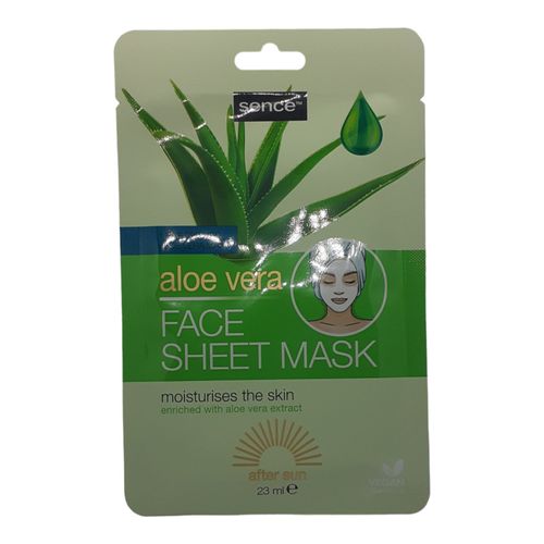 Masque Pour Le Visage En Bambou Biodégradable Enrichi En Extrait D'aloé Vera Pour Hydrater La Peau Masque Après Soleil 