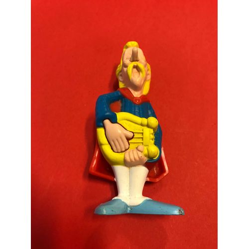 Figurine Assurancetourix - Goscinny Et Uderzo - Mcdonald's Happy Meal - 2008 - 10x4 Cm