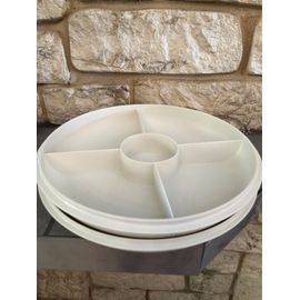 Boîte Plat De Présentation Tupperware Vintage 26 Cm