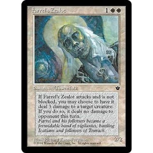 Farrel's Zealot V3 Magic Mtg - Fallen Empires 0 - C -