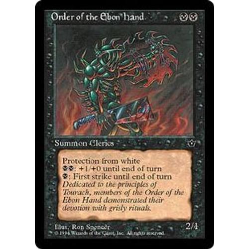 Order Of The Ebon Hand V3 Magic Mtg - Fallen Empires